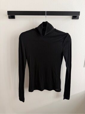 H&M Sheer Turtleneck Top